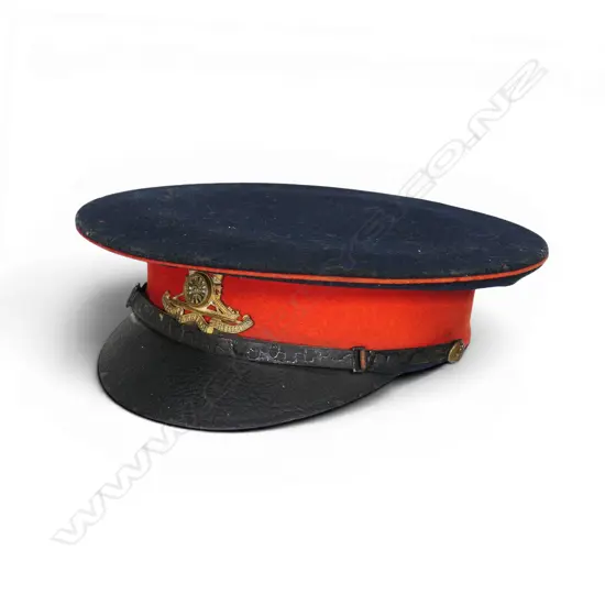 WW2 NZ Westport Artillery Garrison Uniform cap,