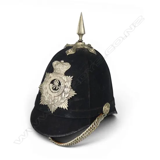 Late 19th century volunteers helmet,