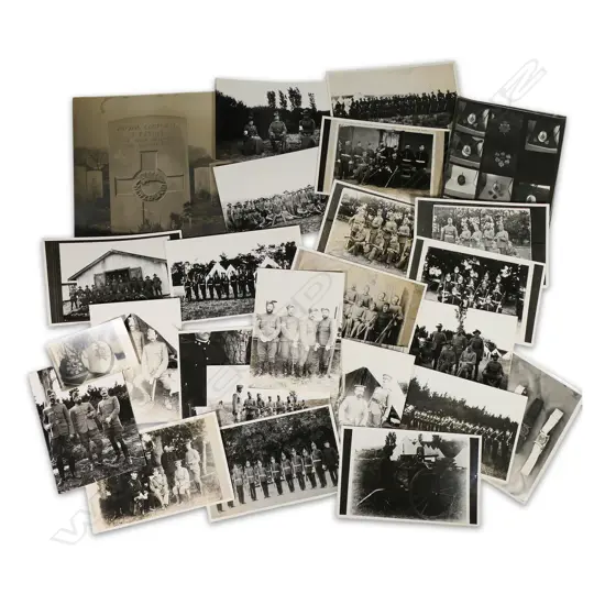 A collection of WW1 photographs,