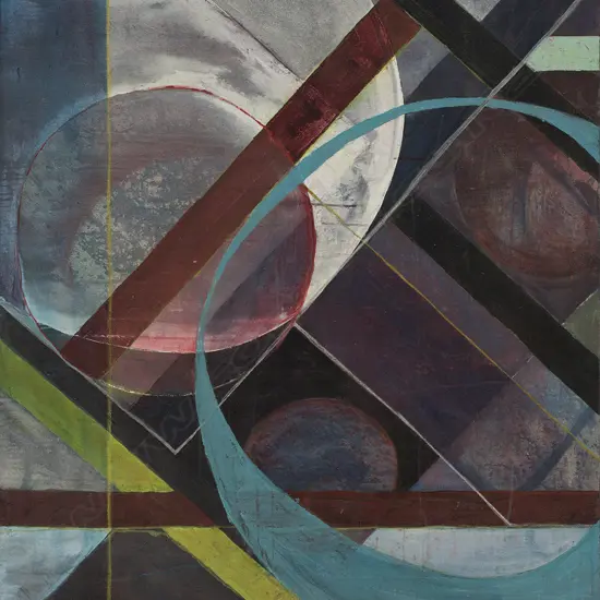 Sara Thompson Abstract Moon,