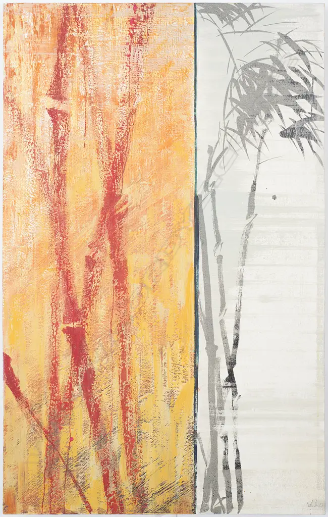 Vivian Lowe, Bamboo study Image 1++