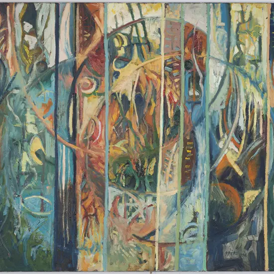 James Asiata Untitled (abstract) 1994,