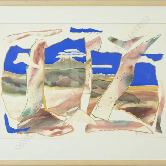 Gillian Taylor Trees in a landscape 1990,