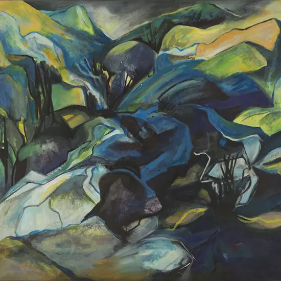 Artist Unknown Forbidden Forest