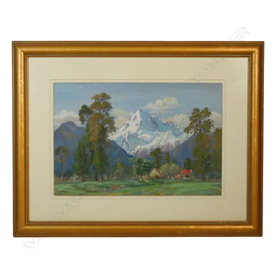 Kitty Airini Vane South Island scene,