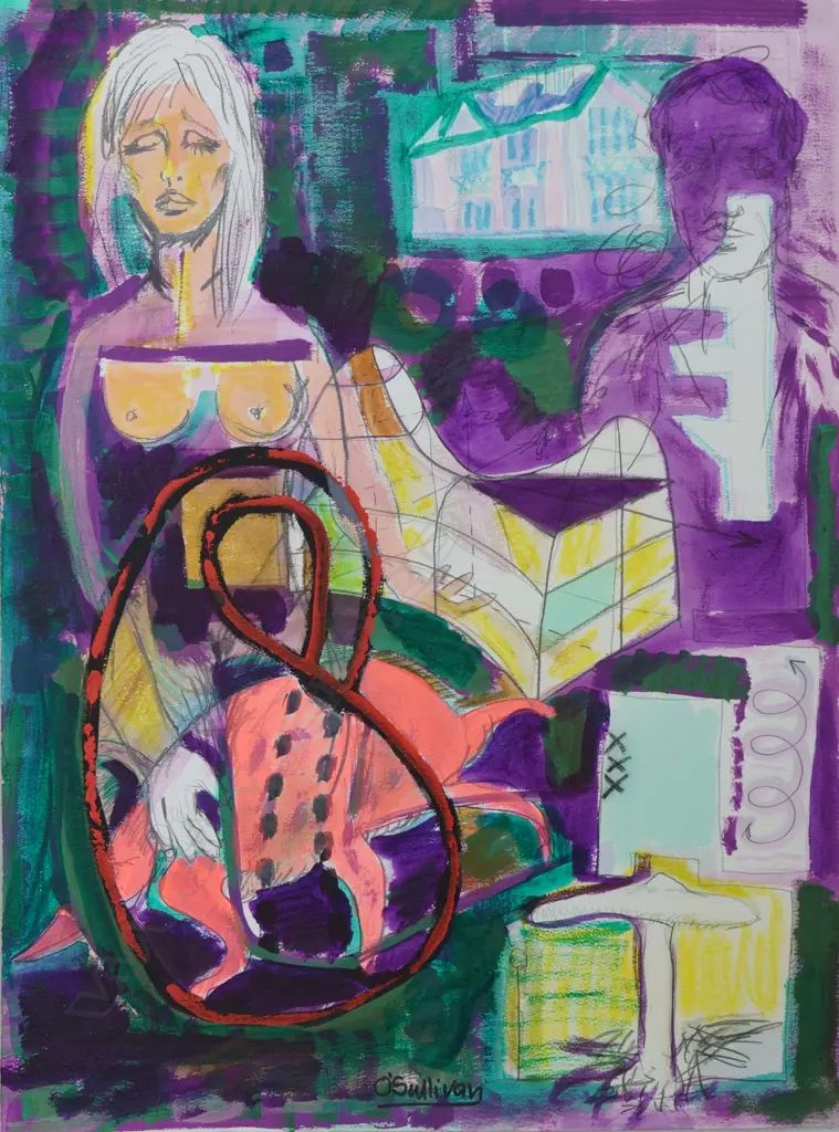 Paul O'Sullivan 'The sad gaze' 1987, Image 1++