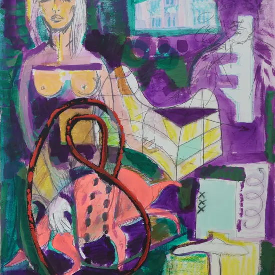 Paul O'Sullivan 'The sad gaze' 1987,