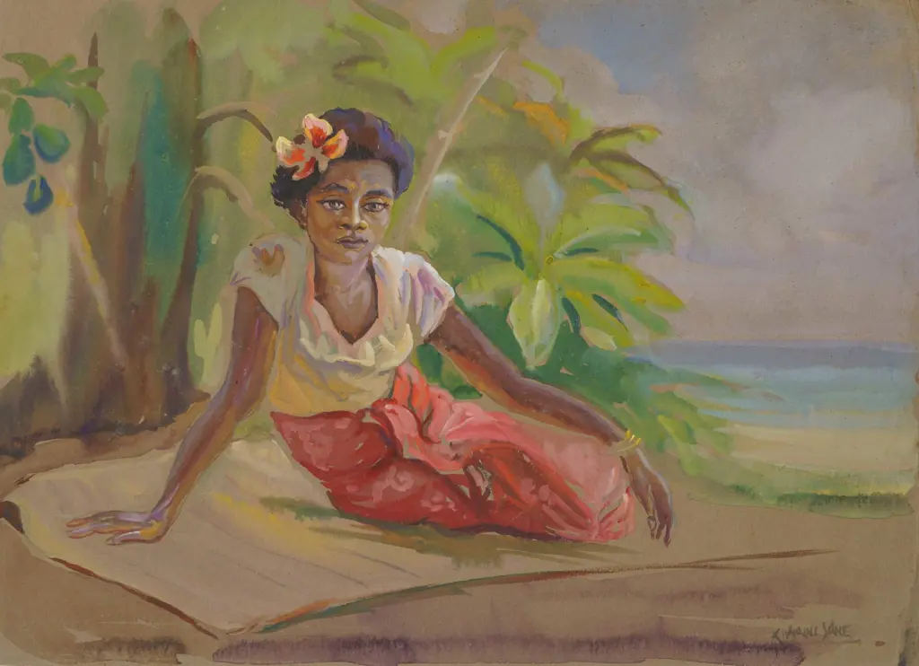 Kitty Airini Vane Polynesian girl 1945-1959, Image 1++
