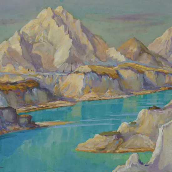 Kitty Airini Vane Mountain landscape,