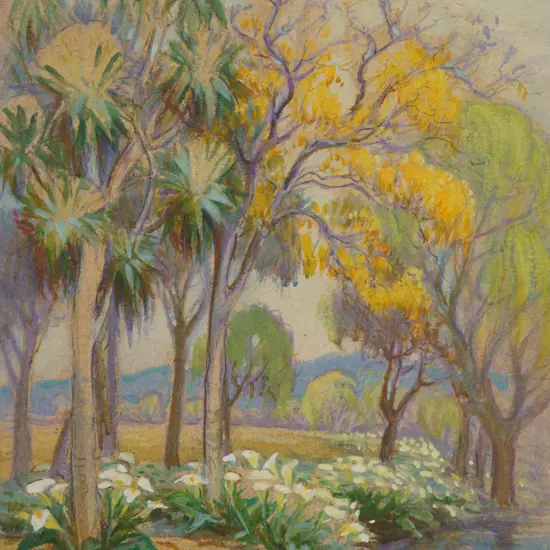 Kitty Airini Vane NZ cabbage and kowhai,