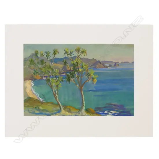 Kitty Airini Vane Double sided seascape and coastal scene,