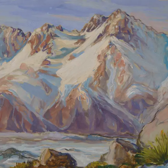 Kitty Airini Vane NZ Southern Alps,