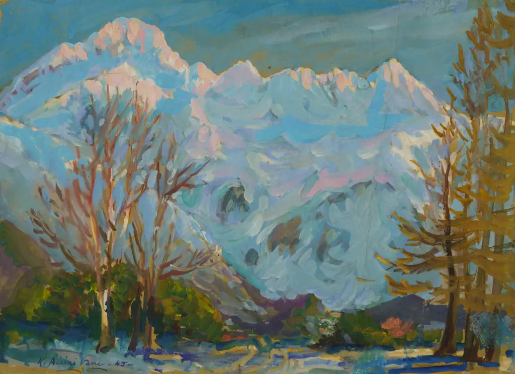 Kitty Airini Vane Mt Cook 1945, Image 1++