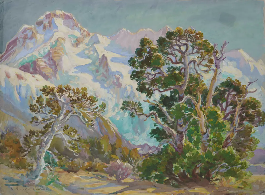 Kitty Airini Vane NZ glacier and trees Image 1++