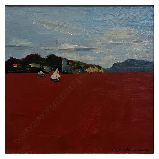 Marjorie Parkyn Harbour and Yachts 1985,