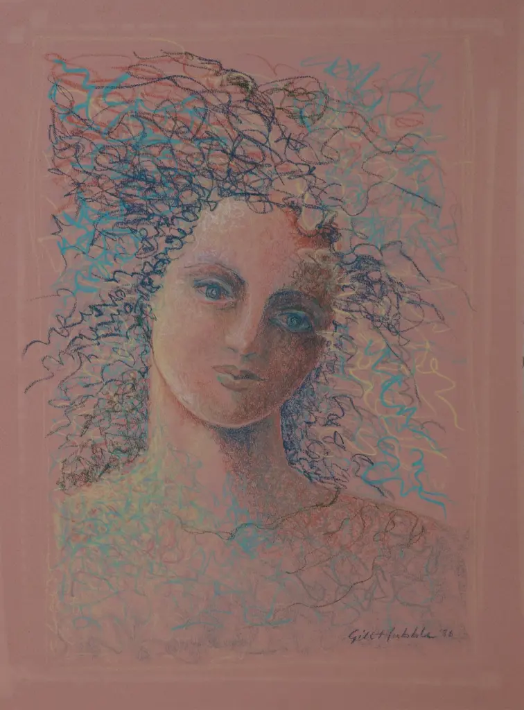 Gill Hubble Portrait of a girl 1986 Image 1++