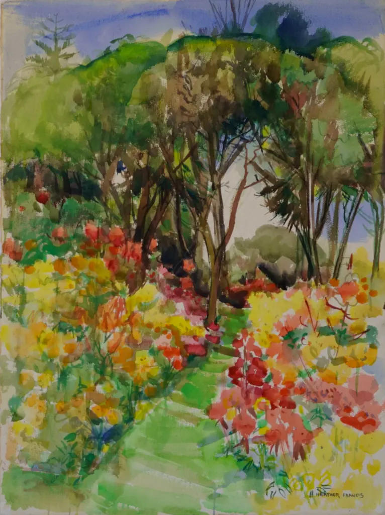 Heather Francis Garden scene Image 1++