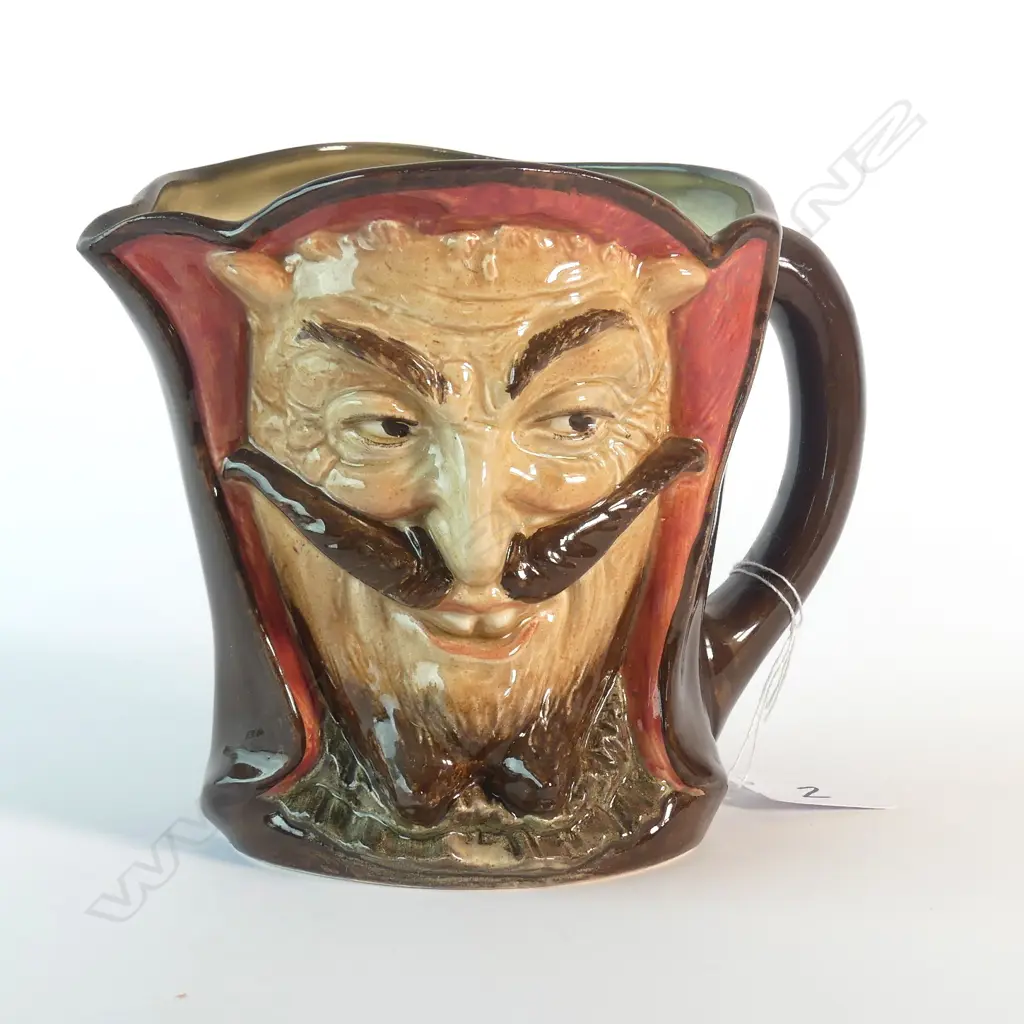 MEPHISTOPHELES DOUBLE CHARACTER JUG; LARGE H.145mm Image 1++