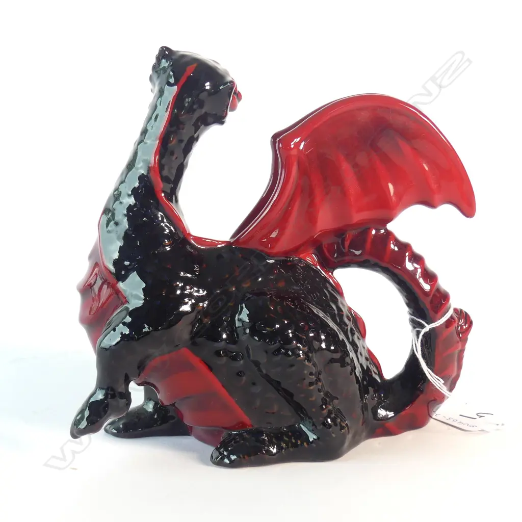 DOULTON FLAMBE DRAGON, HN3552 (COLLECTORS CLUB 1993) H.1450mm. Image 1++