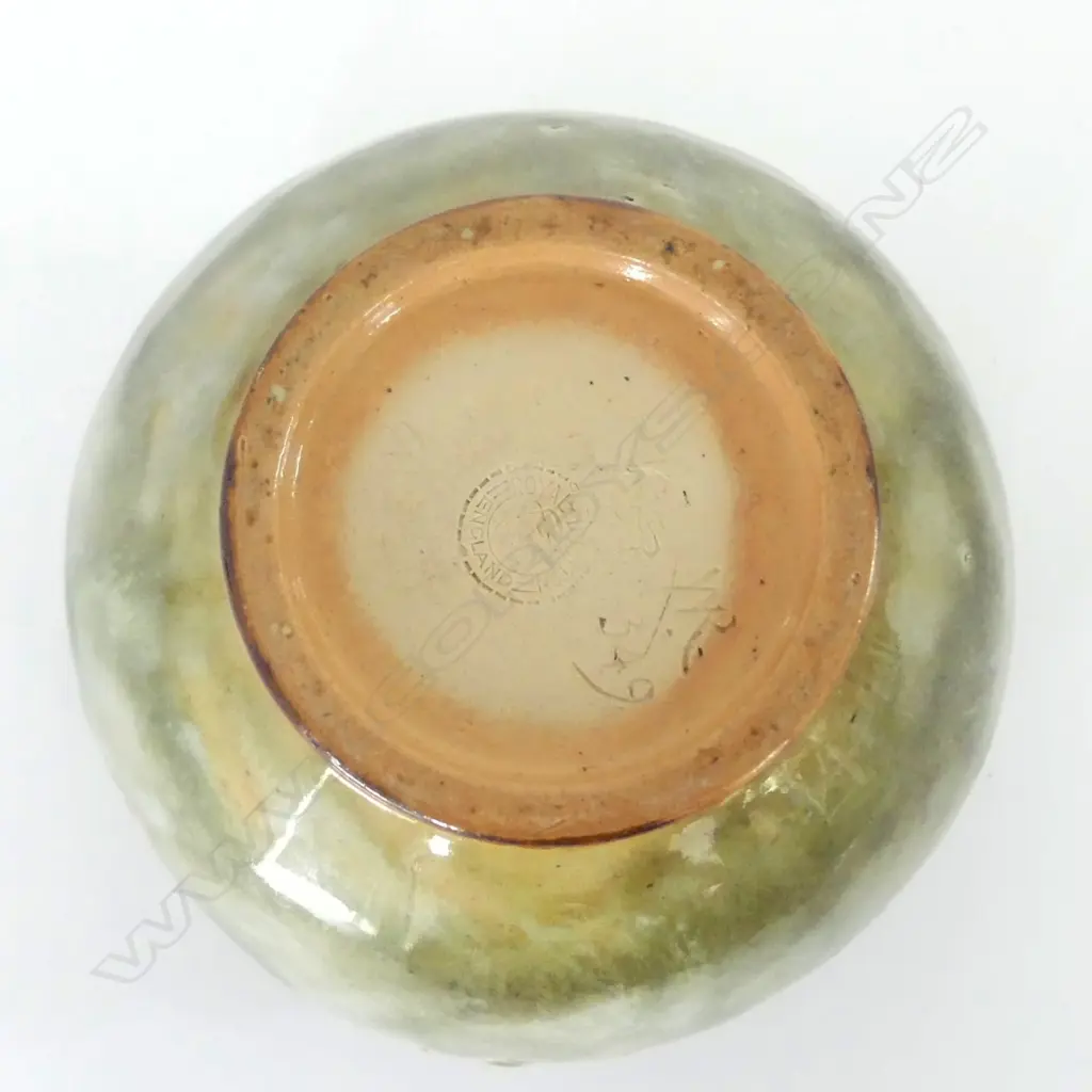 DOULTON LAMBETH TABLE JARDINERE INCISED "E.C.P - 6.10.27" D.120mm Image 1++