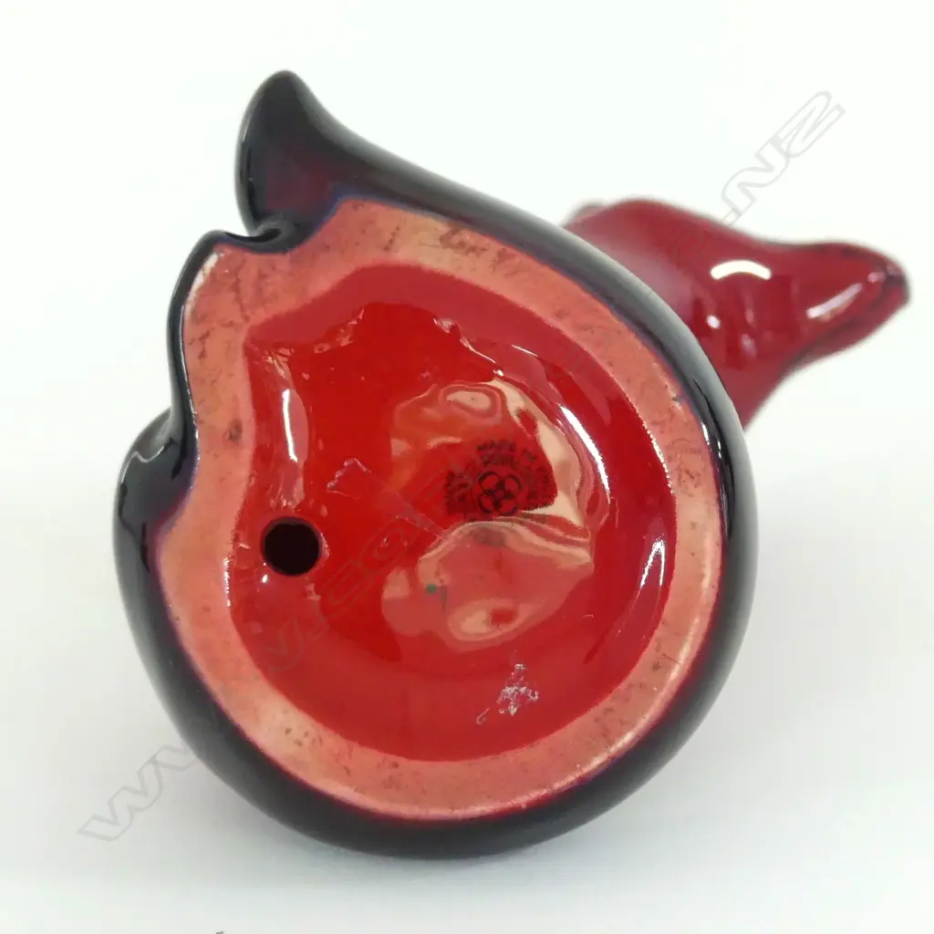 DOULTON FLAMBE SEATED FOX. H.105mm Image 1++