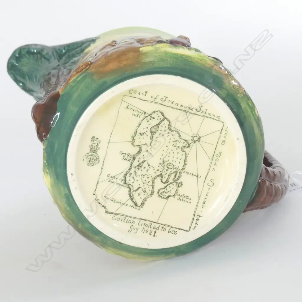 DOULTON LTD ED. "TREASURE ISLAND" JUG DESIGNED BY NOKE 21/600 H.195mm Image 1++
