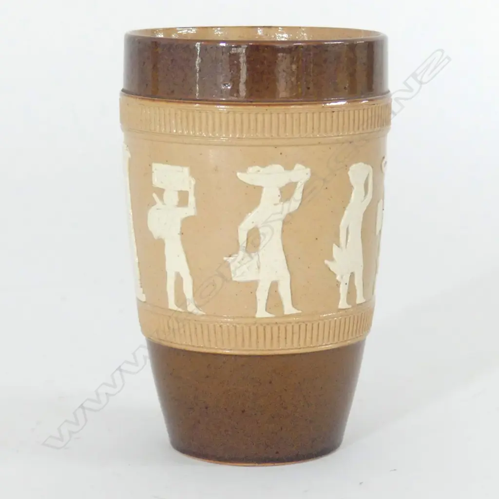 DOULTON LAMBETH EGYPTIAN FRIEZE BEAKER H.120mm Image 1++