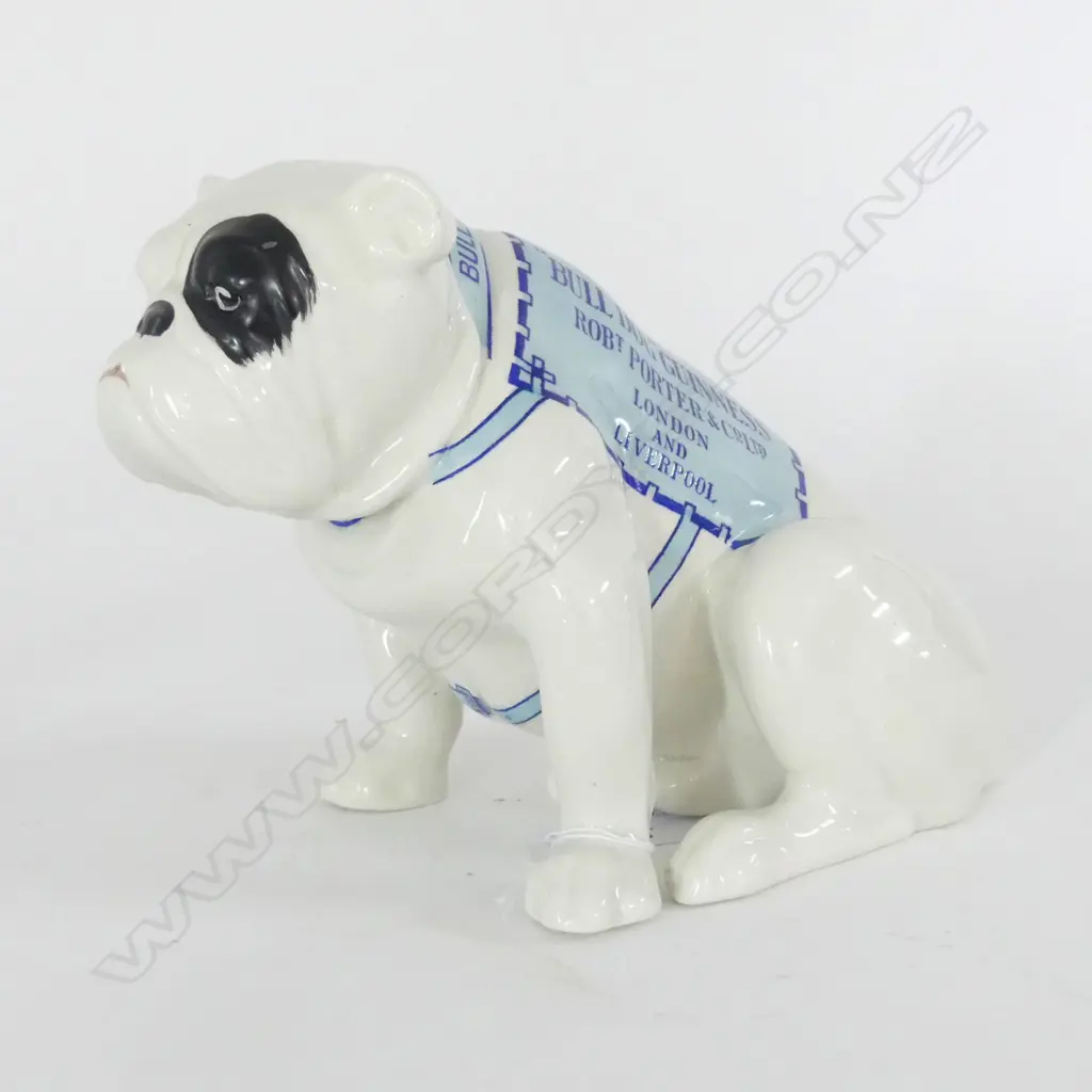 DOULTON ADVERTISING BULLDOG FOR PORTER'S "BULLDOG" GUINNESS  L.210mm. Image 1++