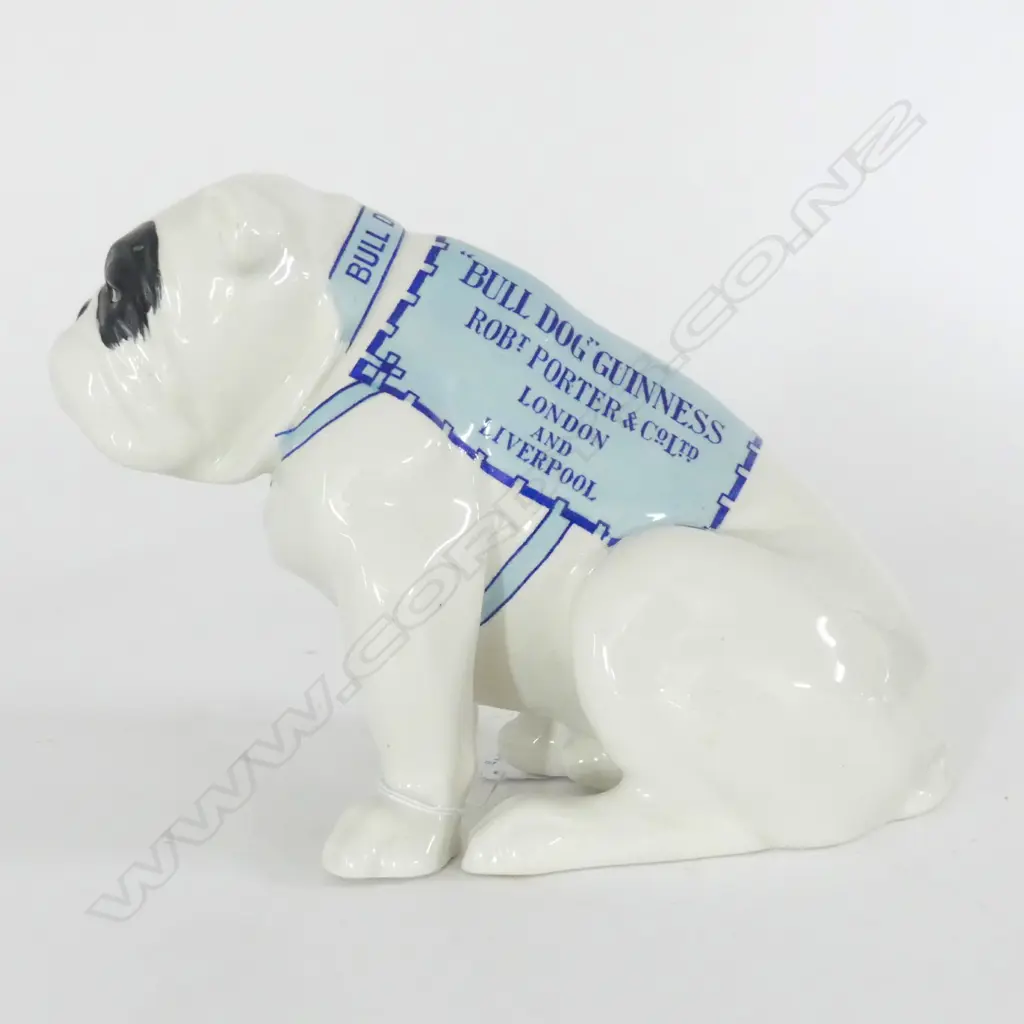 DOULTON ADVERTISING BULLDOG FOR PORTER'S "BULLDOG" GUINNESS  L.210mm. Image 1++