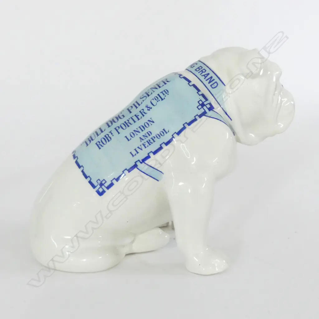 DOULTON ADVERTISING BULLDOG FOR PORTER'S "BULLDOG" GUINNESS  L.210mm. Image 1++