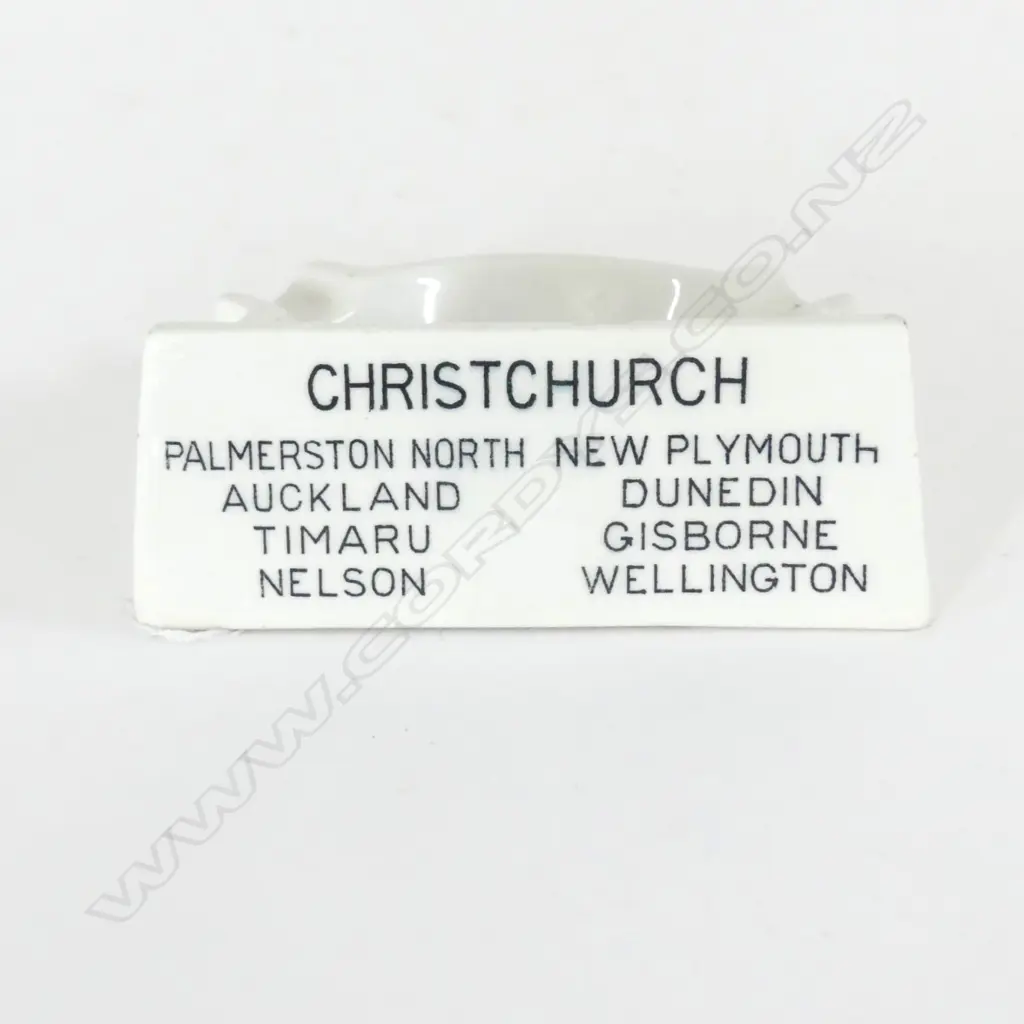 DOULTON "AUTO PARTS LTD" CHINA ASHTRAY W.95mm Image 1++