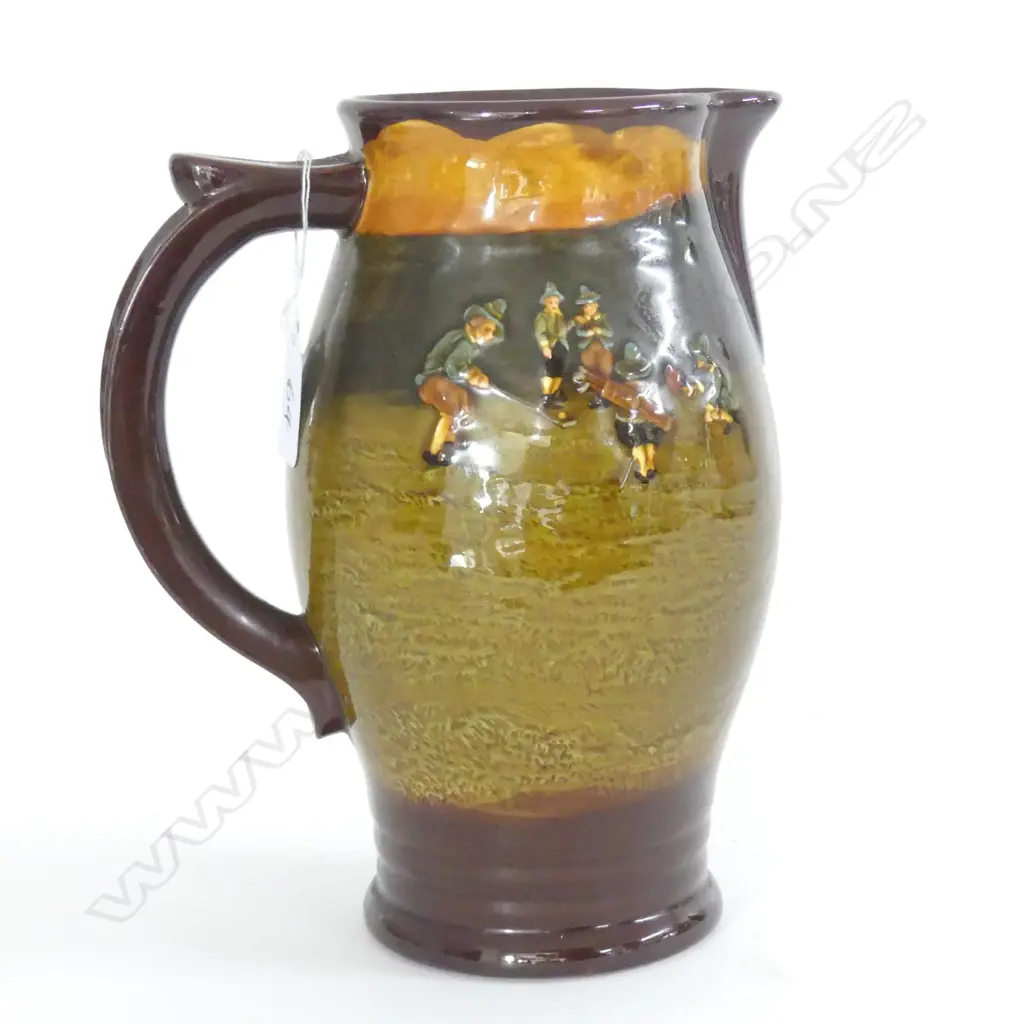 DOULTON KINGSWARE LARGE GOLFING JUG H.230mm Image 1++