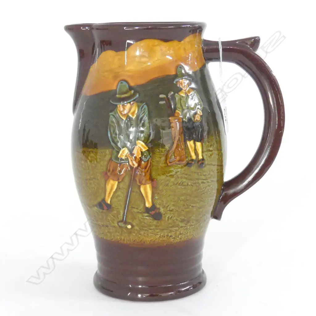 DOULTON KINGSWARE LARGE GOLFING JUG H.230mm Image 1++