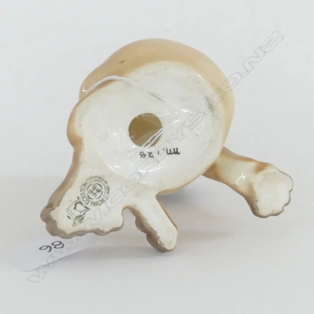 EARLY DOULTON SEATED PUPPY, HN128 H.100mm Image 1++