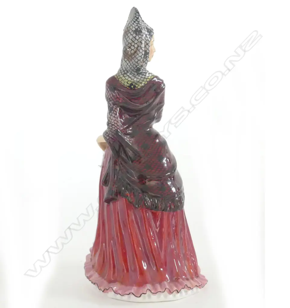 DOULTON FIGURE "MANTILLA" HN3192 LTD ED 198/1992 H.305mm Image 1++