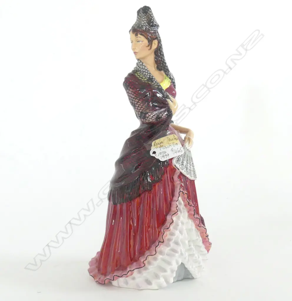 DOULTON FIGURE "MANTILLA" HN3192 LTD ED 198/1992 H.305mm Image 1++