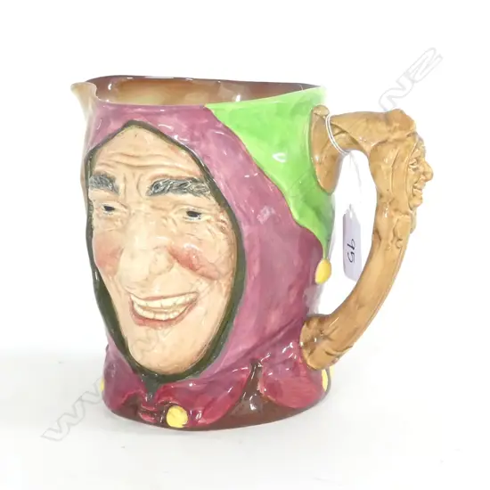 LARGE DOULTON CHARACTER JUGS; TOUCHSTONE