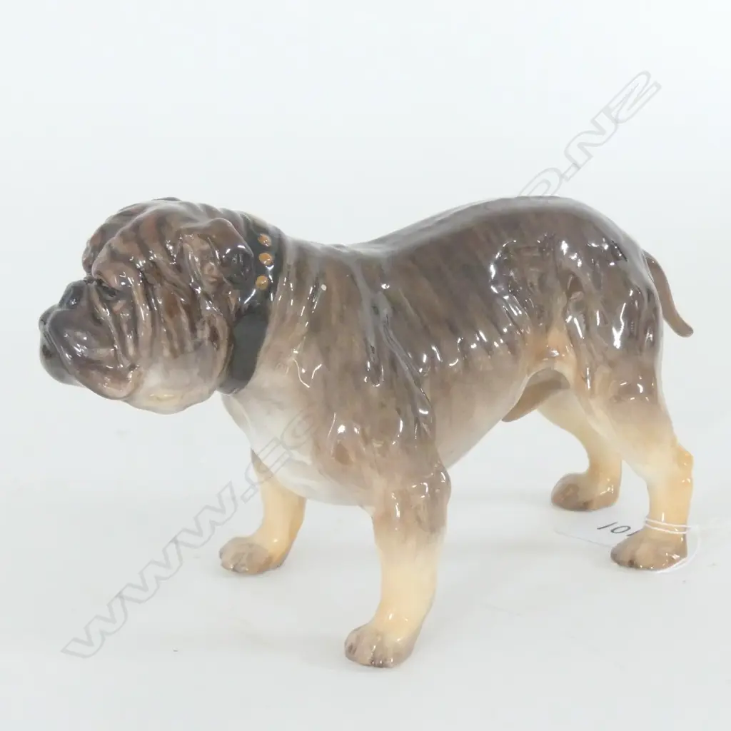 DOULTON BRINDLE STANDING BULLDOG, H.120mm Image 1++