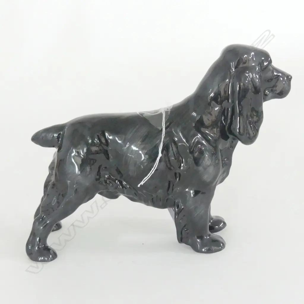 DOULTON COCKER SPANIEL BLACK & GREY HN1020 L.180mm Image 1++
