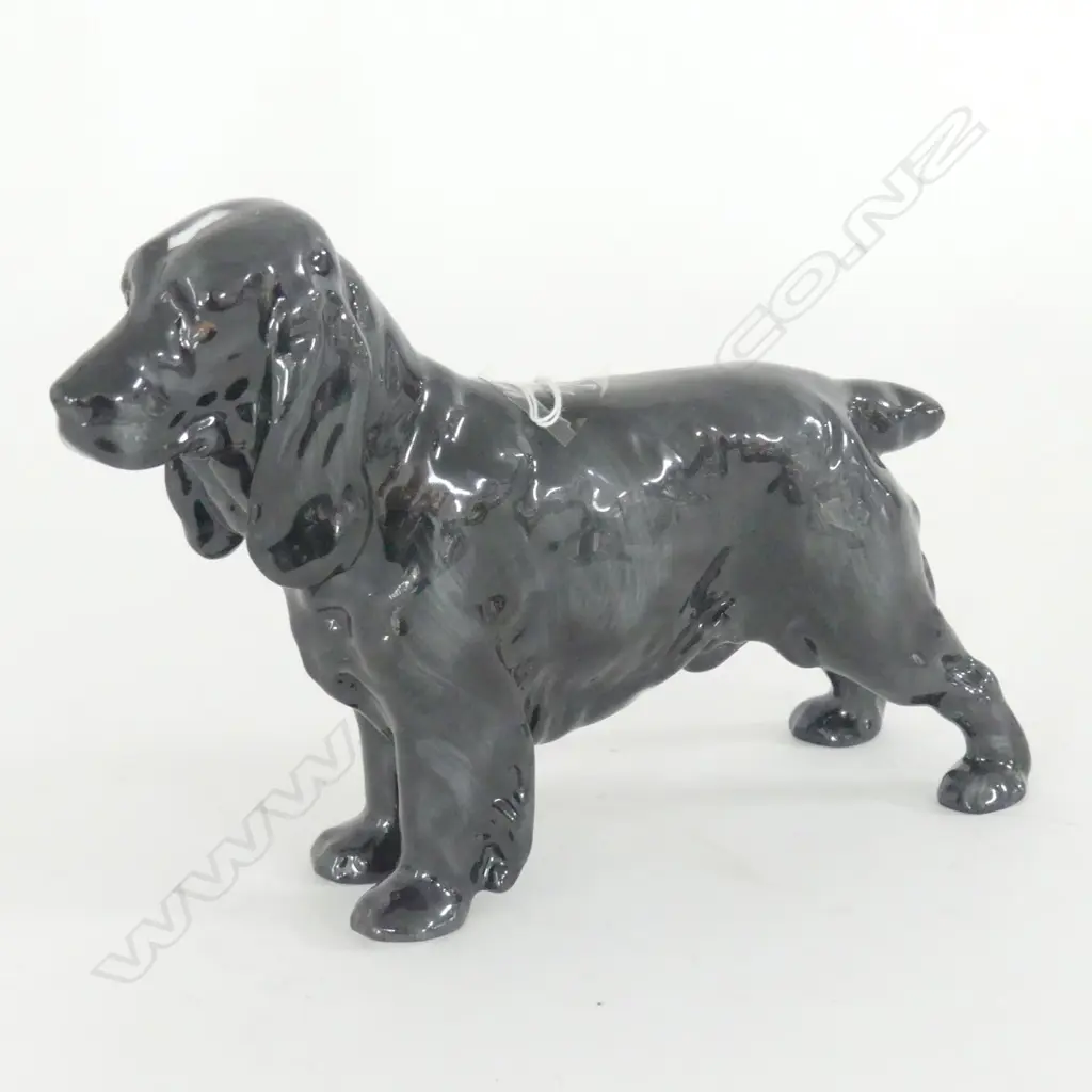 DOULTON COCKER SPANIEL BLACK & GREY HN1020 L.180mm Image 1++