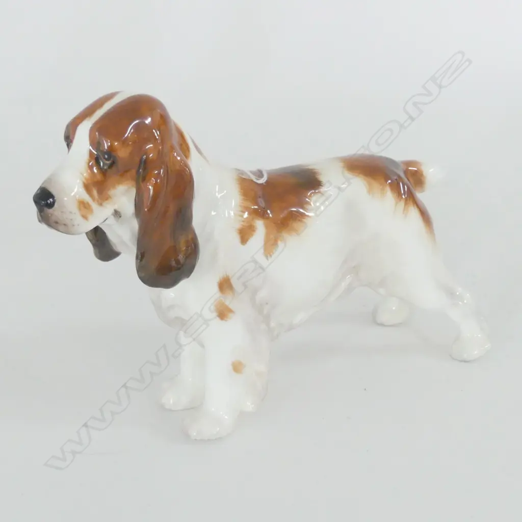 DOULTON COCKER SPANIEL WHITE & TAN HN1036 L.180mm Image 1++