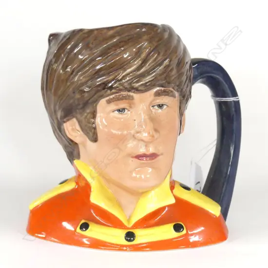 DOULTON MED. CHARACTER JUG - JOHN LENNON D6792 BY S.J.TAYLOR LTD ED 106/1000