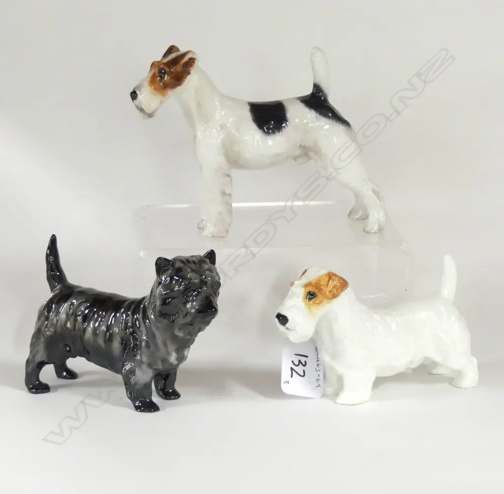 DOULTON SEALYHAM TERRIER & WIRE HAIRED TERRIER & CAIRN TERRIER Image 1++