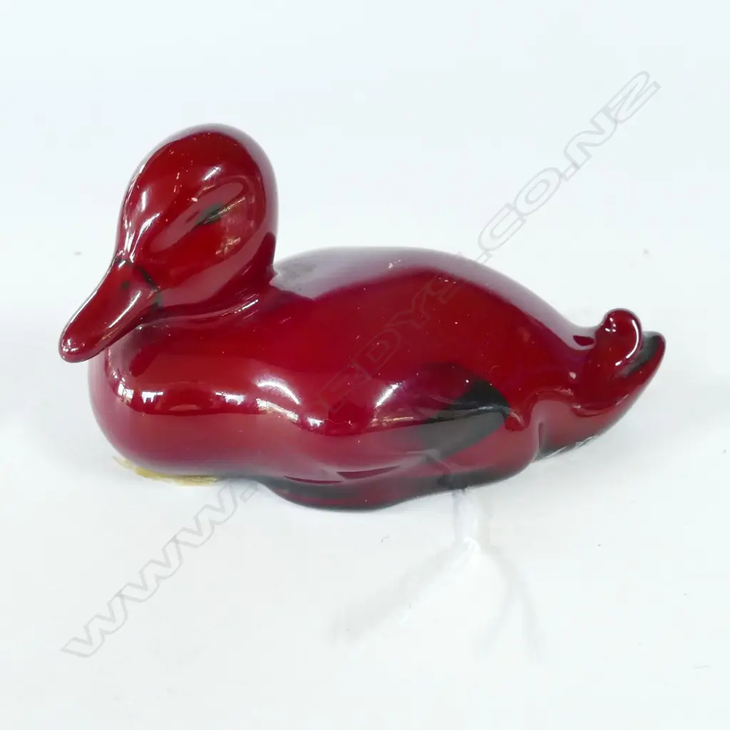 DOULTON FLAMBE DUCK L.80mm Image 1++