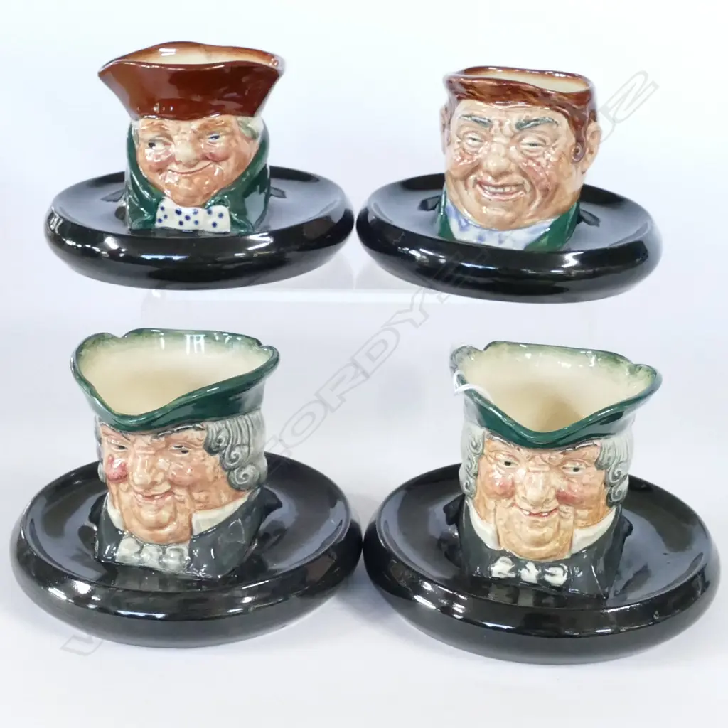 4 DOULTON ASHPOTS: PARSON BROWN, OLD CHARLEY AND 2 OTHERS Image 1++