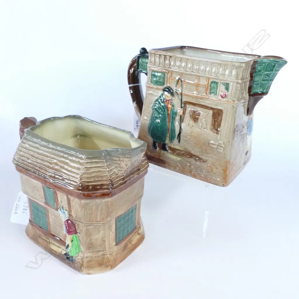 TWO DOULTON JUGS "PICKWICK PAPERS" & "OLD CURIOSITY SHOP" Image 1++