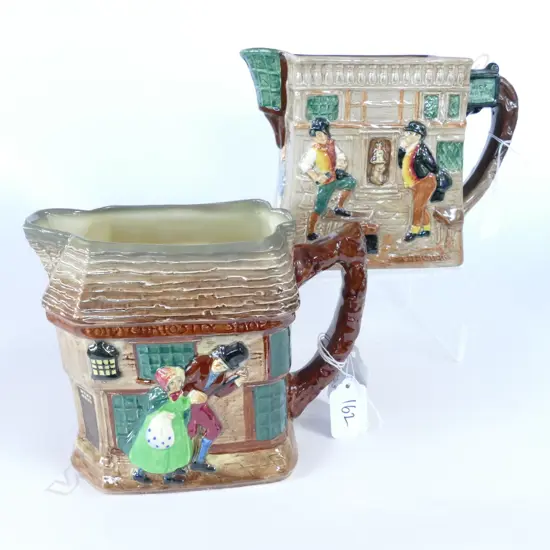 TWO DOULTON JUGS "PICKWICK PAPERS" & "OLD CURIOSITY SHOP"