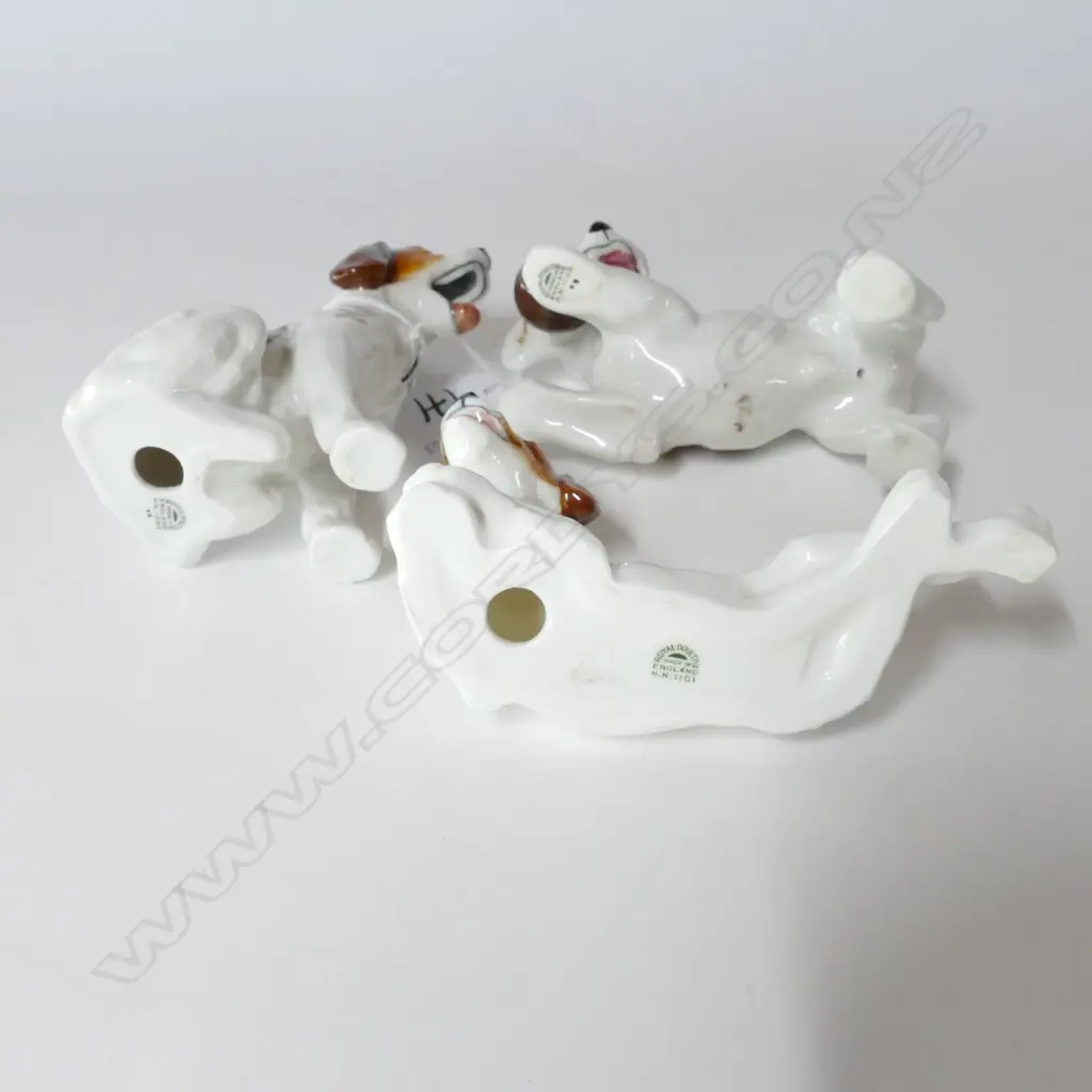 3 DOULTON DOGS HN1099, 1101, 1103.  TALLEST H.100mm Image 1++