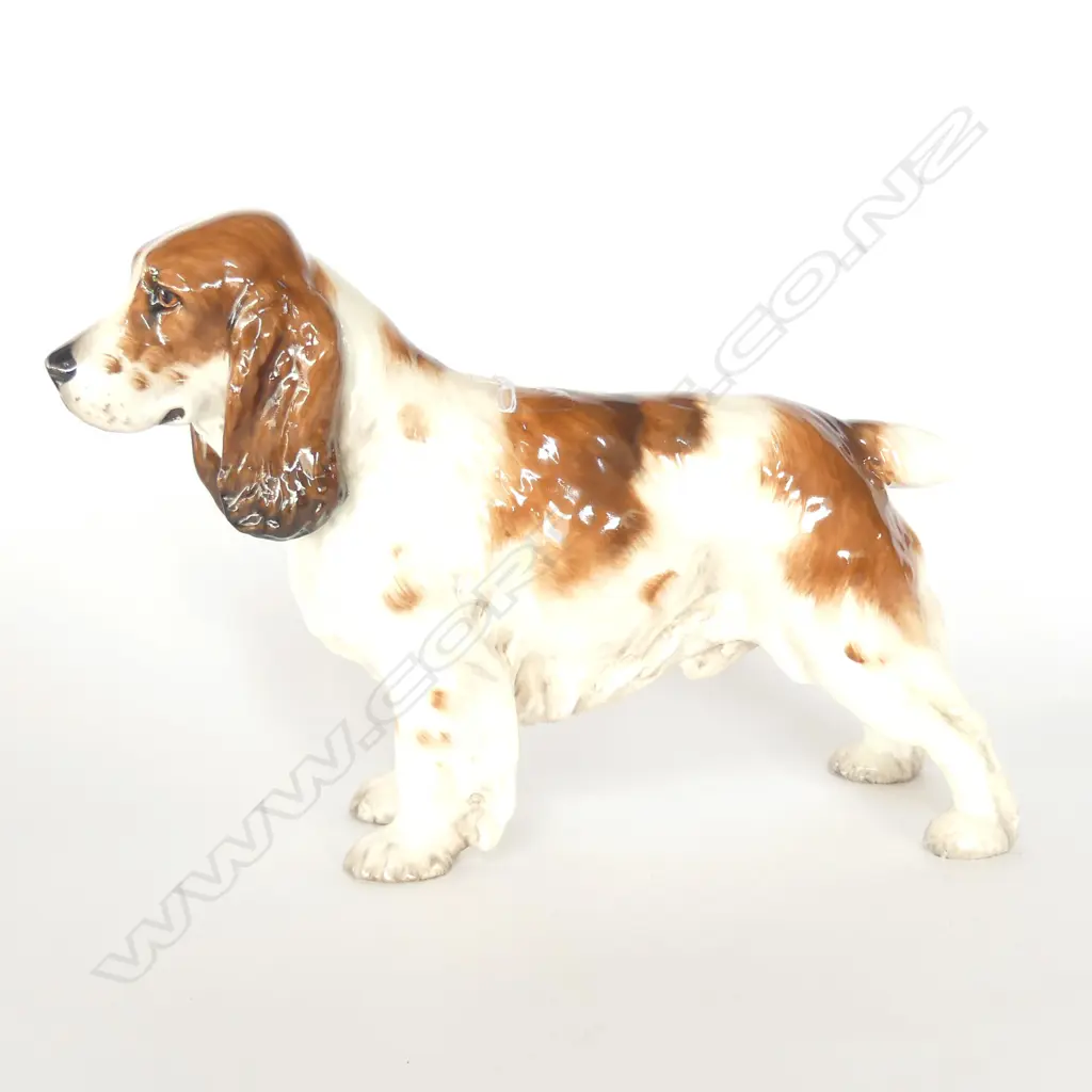 LARGE DOULTON COCKER SPANIEL HN1002 (1 LEG RESTORED) L.240mm Image 1++