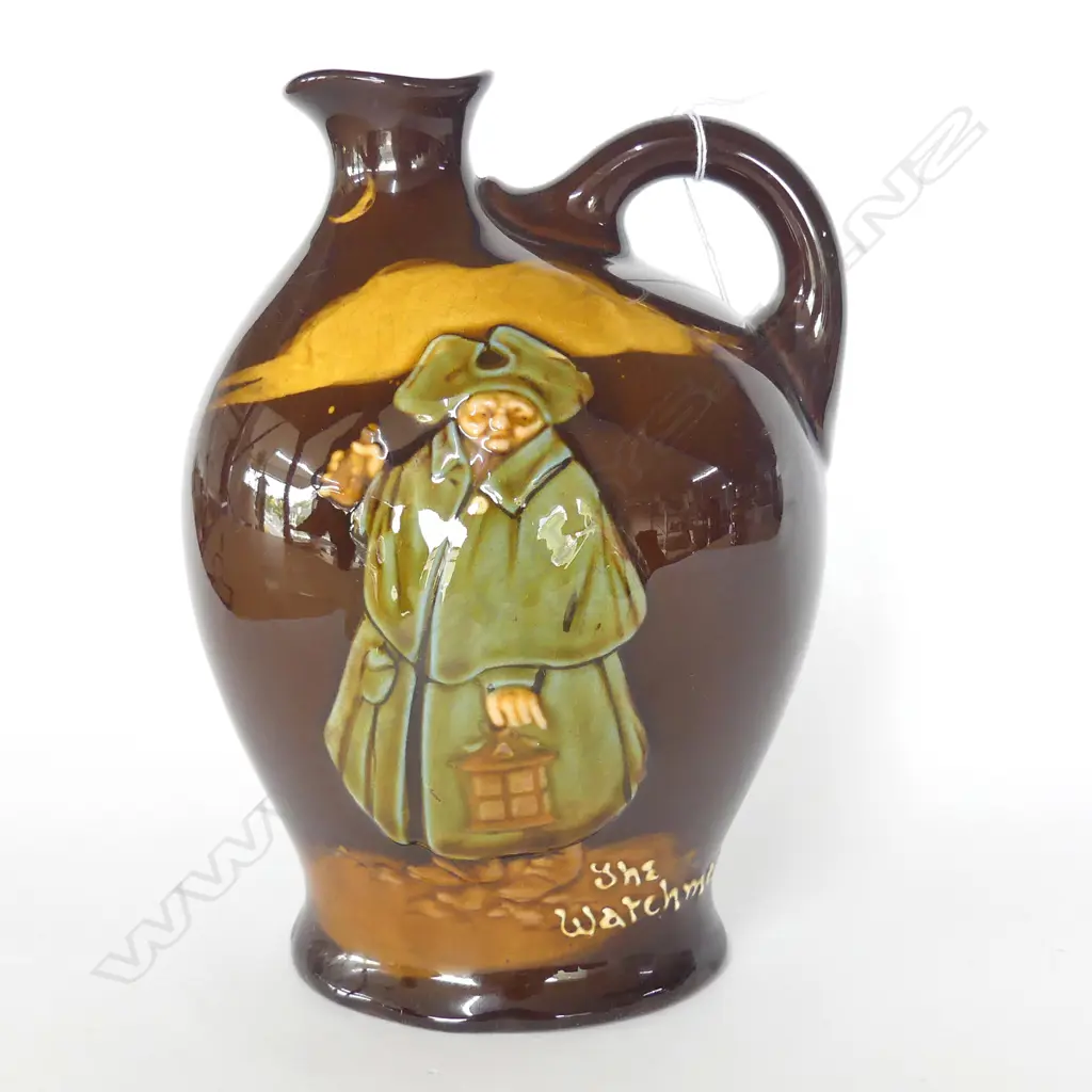 DOULTON KINGSWARE FLASK "THE WATCHMAN" H.185mm Image 1++